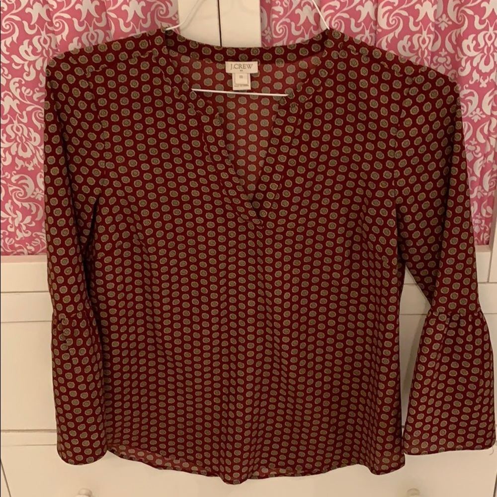 J Crew Blouse size XS